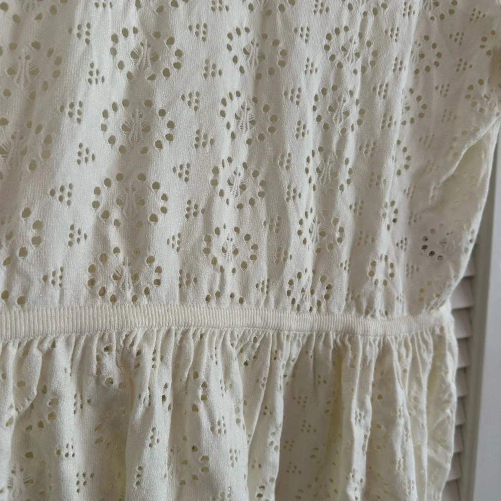 See by Chloé Cream Eyelet Dress - Picture 2 of 5